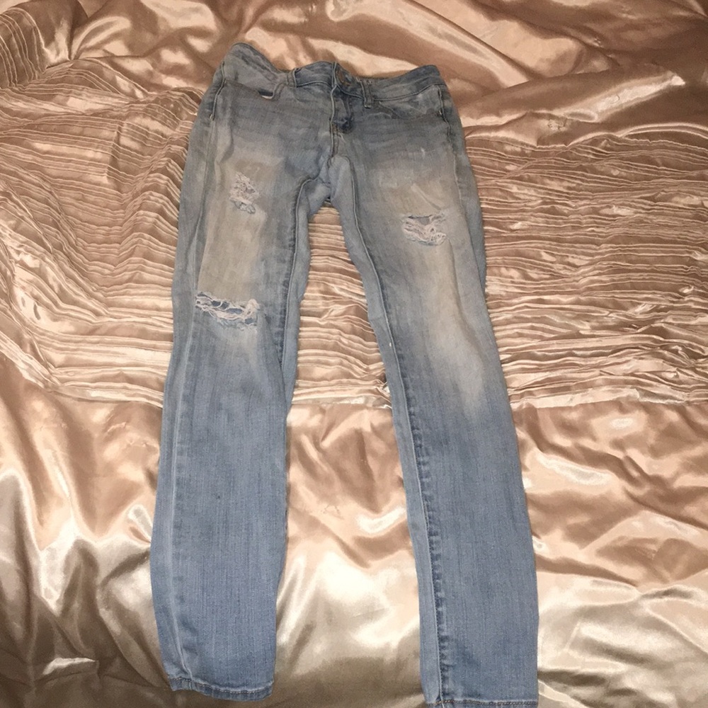 american eagle blue jeans - Picture 1 of 3